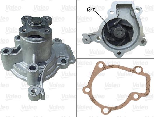 Valeo 506818 - Water Pump autospares.lv