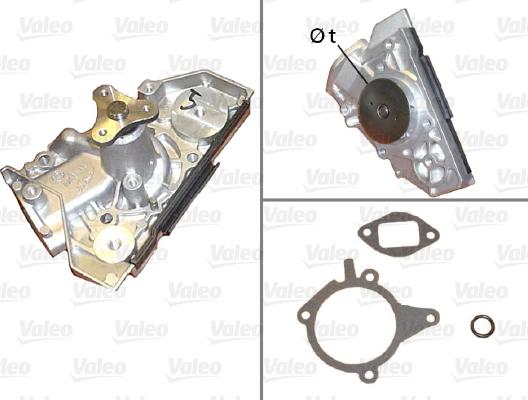 Valeo 506817 - Water Pump autospares.lv