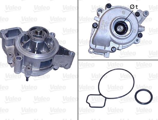 Valeo 506839 - Water Pump autospares.lv