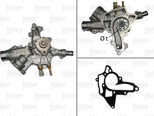 Valeo 506838 - Water Pump autospares.lv