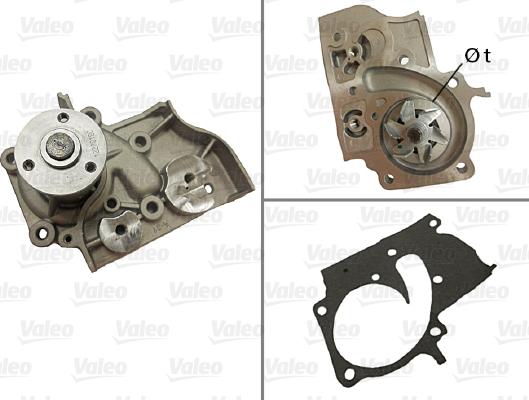 Valeo 506825 - Water Pump autospares.lv