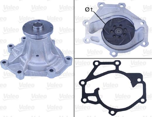 Valeo 506826 - Water Pump autospares.lv