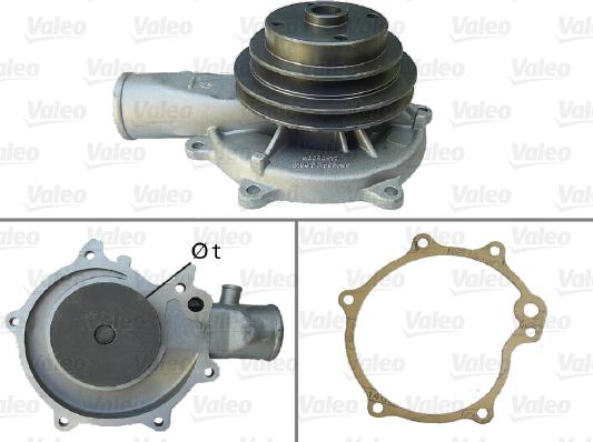 Valeo 506346 - Water Pump autospares.lv