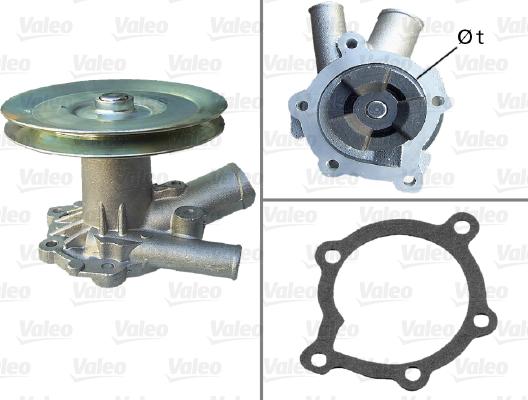 Valeo 506342 - Water Pump autospares.lv