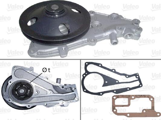 Valeo 506347 - Water Pump autospares.lv