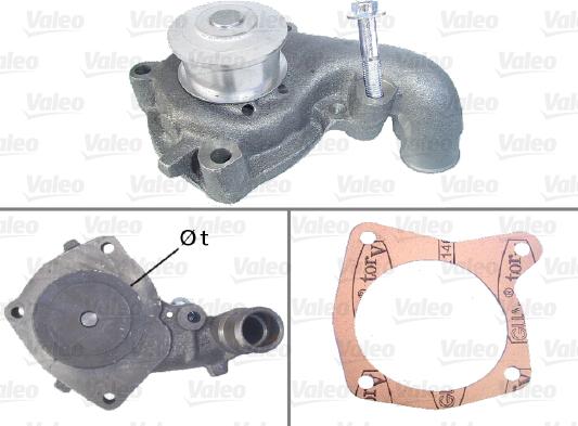 Valeo 506301 - Water Pump autospares.lv