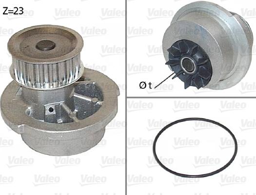 Valeo 506308 - Water Pump autospares.lv