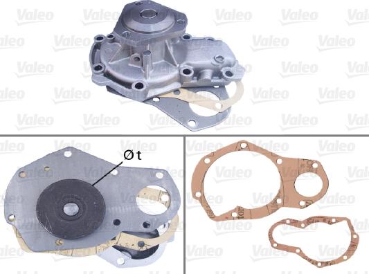 Valeo 506311 - Water Pump autospares.lv