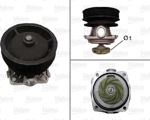 Valeo 506334 - Water Pump autospares.lv