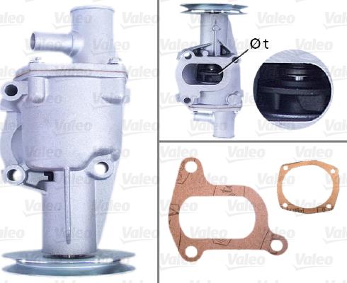 Valeo 506294 - Water Pump autospares.lv