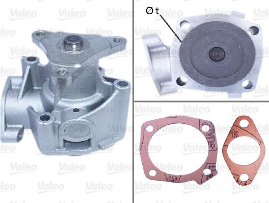 Valeo 506296 - Water Pump autospares.lv