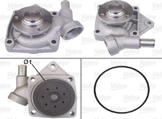 Valeo 506297 - Water Pump autospares.lv