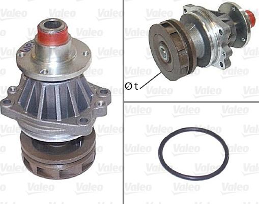 Valeo 506289 - Water Pump autospares.lv