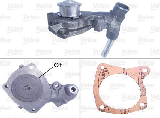 Valeo 506287 - Water Pump autospares.lv