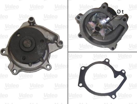 Valeo 506707 - Water Pump autospares.lv