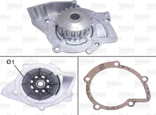 Valeo 506719 - Water Pump autospares.lv