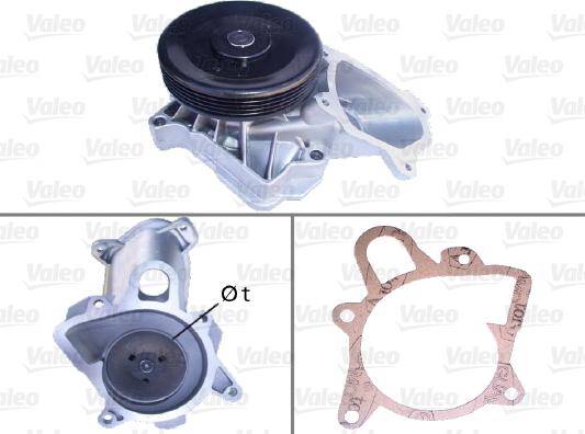 Valeo 506710 - Water Pump autospares.lv