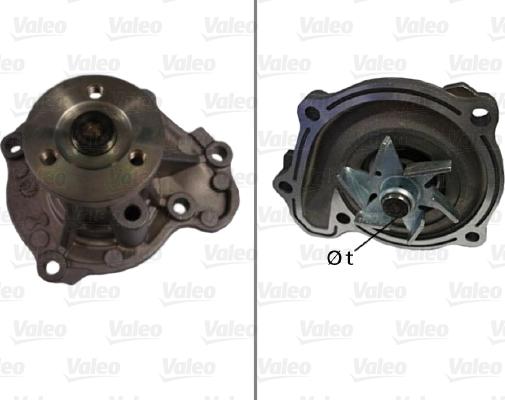 Valeo 506717 - Water Pump autospares.lv