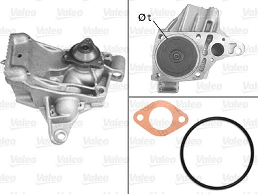 Valeo 506783 - Water Pump autospares.lv