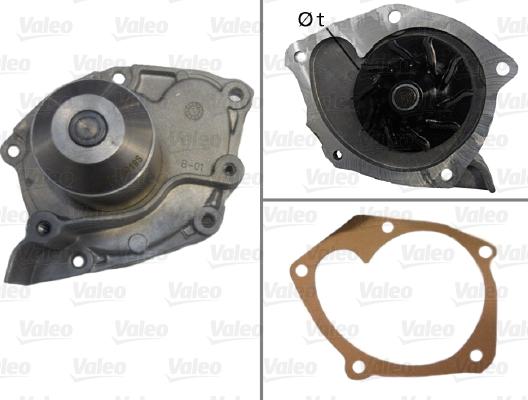 Valeo 506725 - Water Pump autospares.lv