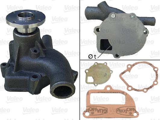 Valeo 506779 - Water Pump autospares.lv