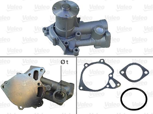 Valeo 506778 - Water Pump autospares.lv