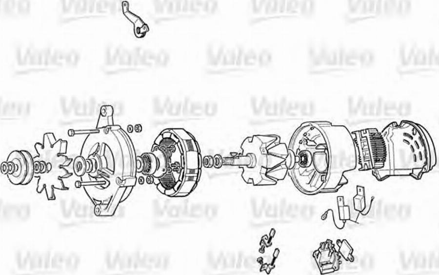 Valeo 514005B - Alternator autospares.lv