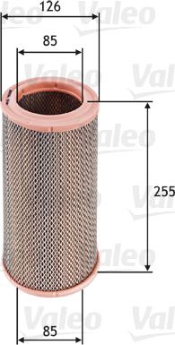 Valeo 585630 - Air Filter, engine autospares.lv