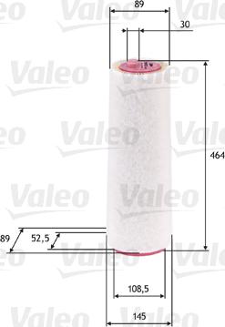 Valeo 585625 - Air Filter, engine autospares.lv