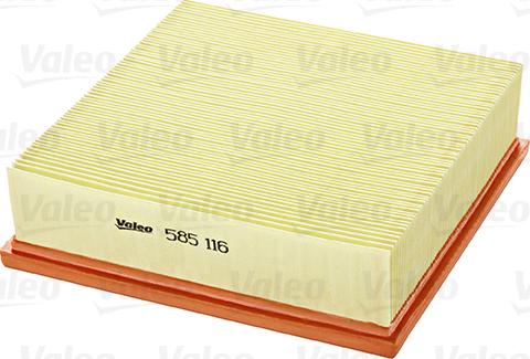 Valeo 585116 - Air Filter, engine autospares.lv