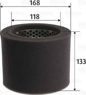 Valeo 585754 - Air Filter, engine autospares.lv