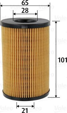 Valeo 586590 - Oil Filter autospares.lv