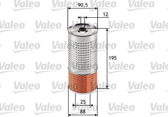 Valeo 586546 - Oil Filter autospares.lv