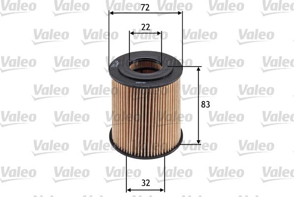 Valeo 586542 - Oil Filter autospares.lv