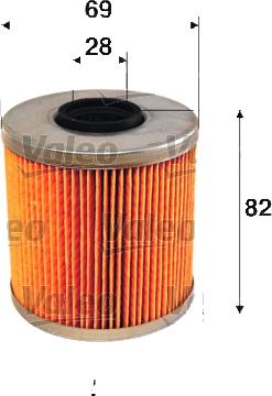 Valeo 586559 - Oil Filter autospares.lv