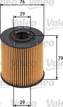 Valeo 586561 - Oil Filter autospares.lv