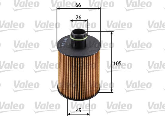 Valeo 586562 - Oil Filter autospares.lv