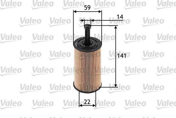 Valeo 586509 - Oil Filter autospares.lv