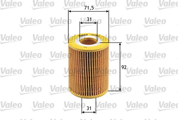 Valeo 586504 - Oil Filter autospares.lv