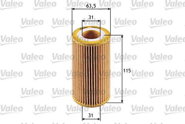 Valeo 586505 - Oil Filter autospares.lv