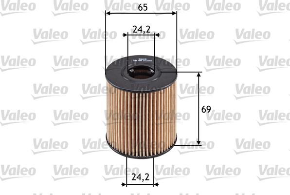 Valeo 586503 - Oil Filter autospares.lv