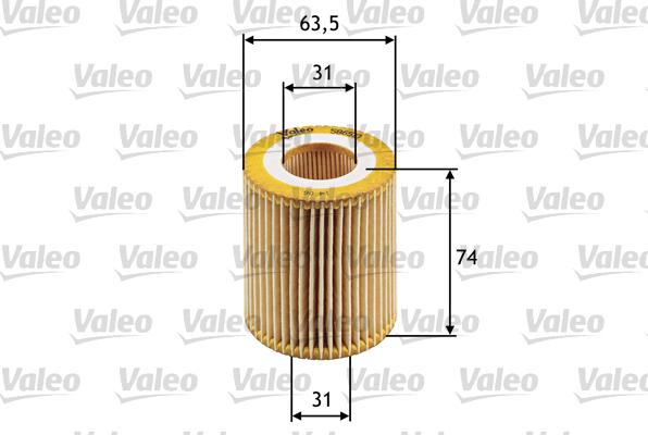 Valeo 586510 - Oil Filter autospares.lv