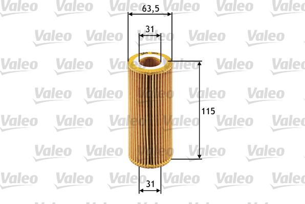 Valeo 586511 - Oil Filter autospares.lv