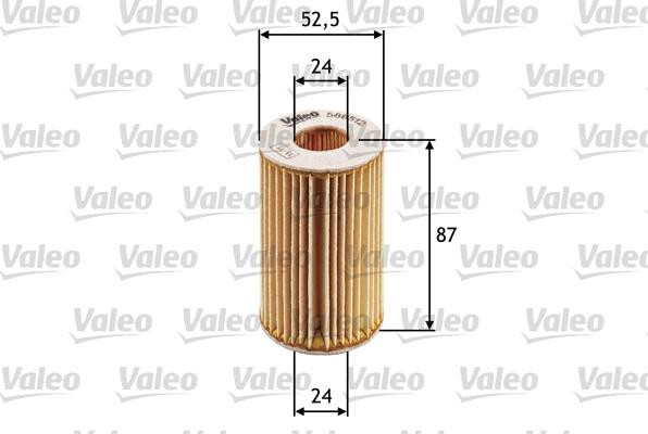 Valeo 586512 - Oil Filter autospares.lv
