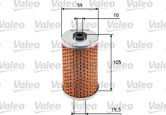 Valeo 586585 - Oil Filter autospares.lv