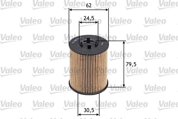 Valeo 586539 - Oil Filter autospares.lv