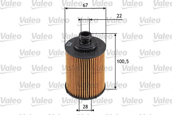 Valeo 586530 - Oil Filter autospares.lv