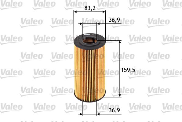 Valeo 586537 - Oil Filter autospares.lv