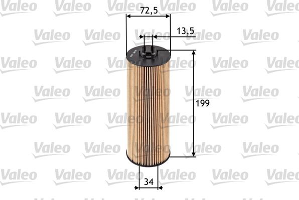 Valeo 586520 - Oil Filter autospares.lv