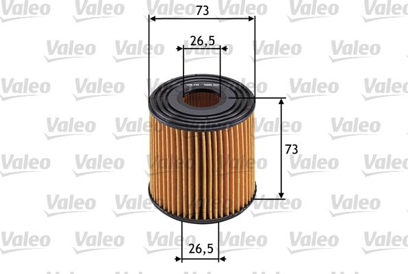 Valeo 586523 - Oil Filter autospares.lv